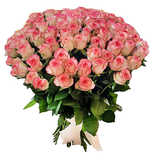 Фото товара 101 троянда "Джумілія" в Трускавце