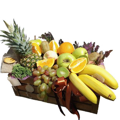 Фото товара Подарунковий набір у дерев'яній коробці ящик вітамінів в Трускавце