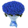 Фото товара 101 синя троянда (фарбована) в Трускавце