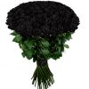 Фото товара 101 чёрная роза в Трускавце
