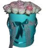 Фото товара 21 элитная розовая роза в коробке в Трускавце