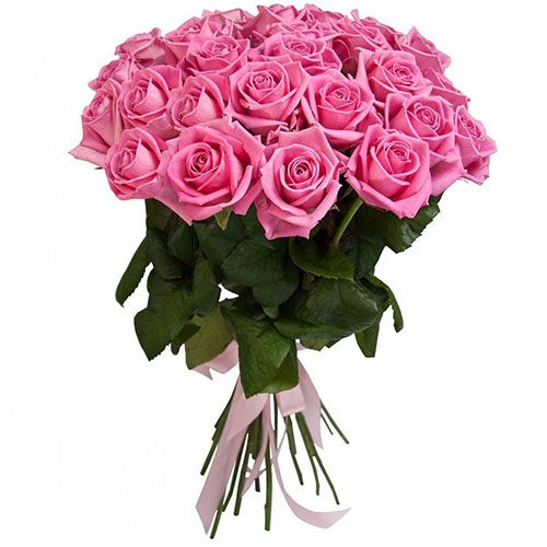 Фото товара 25 троянд "Аква" в Трускавце