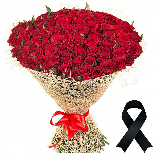 Фото товара 100 червоних троянд в Трускавце