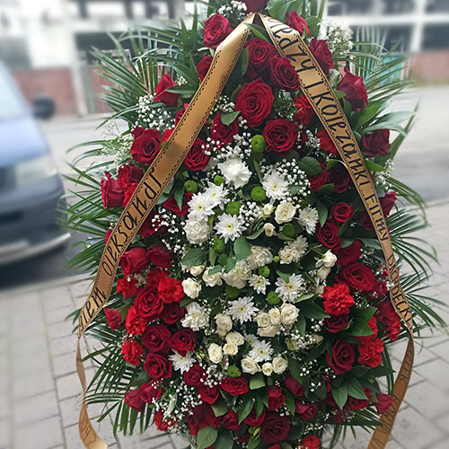 Фото товара Вінок на похорон №3 в Трускавце