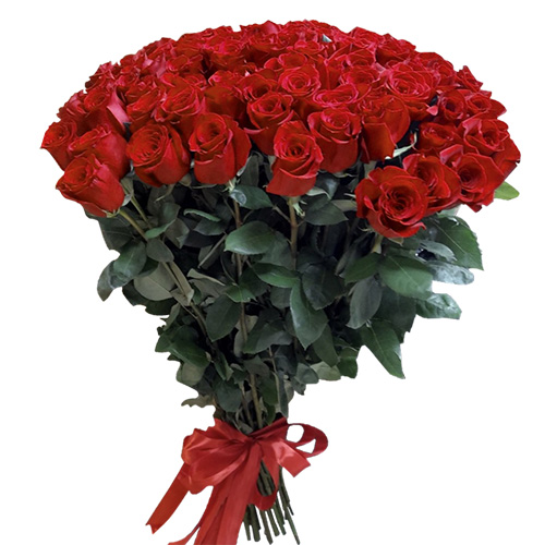 Фото товара 101 троянда "Фрідом" метрова в Трускавце