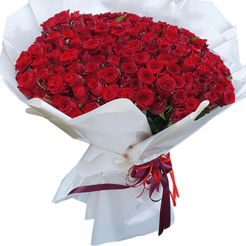 Фото товара 201 красная роза в Трускавце