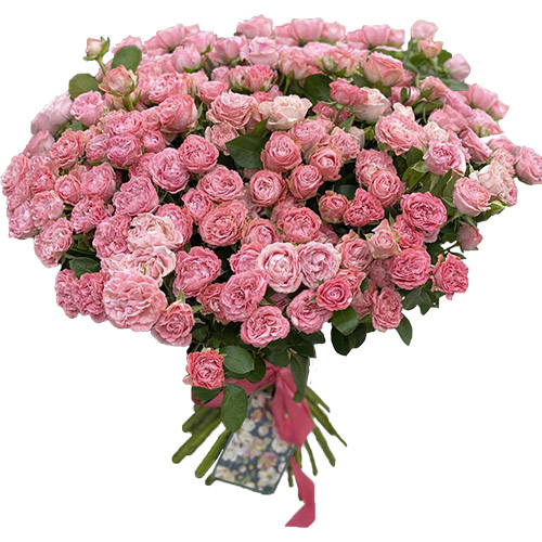 Фото товара 33 кустовые пионовидные розы в Трускавце