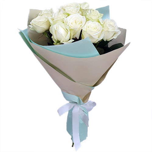 Фото товара Букет белых роз (11 шт) в Трускавце
